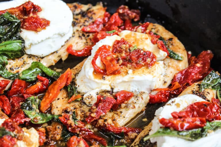 SunDried Tomato and Goat Cheese Chicken The Whole Cook