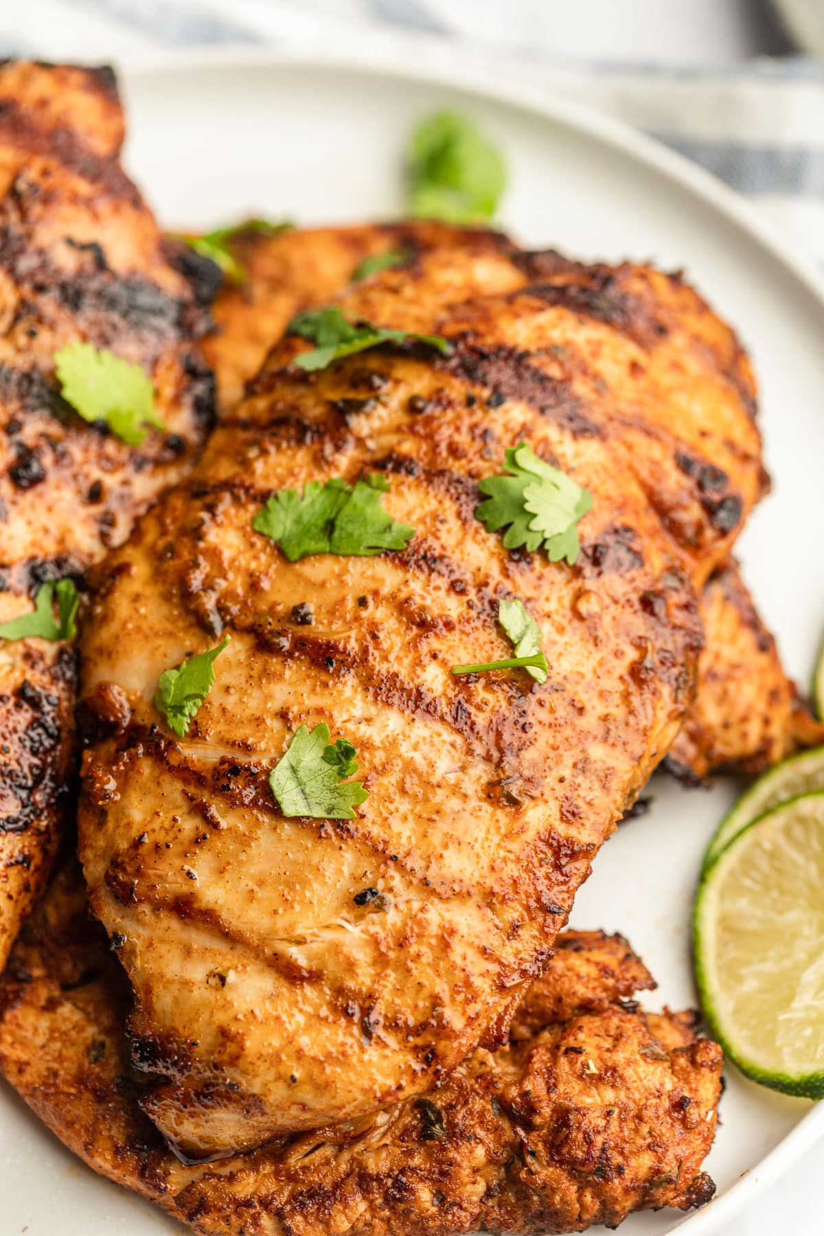 Grilled Chicken Breasts - Easy Grill Pan Method - A Pinch of Healthy