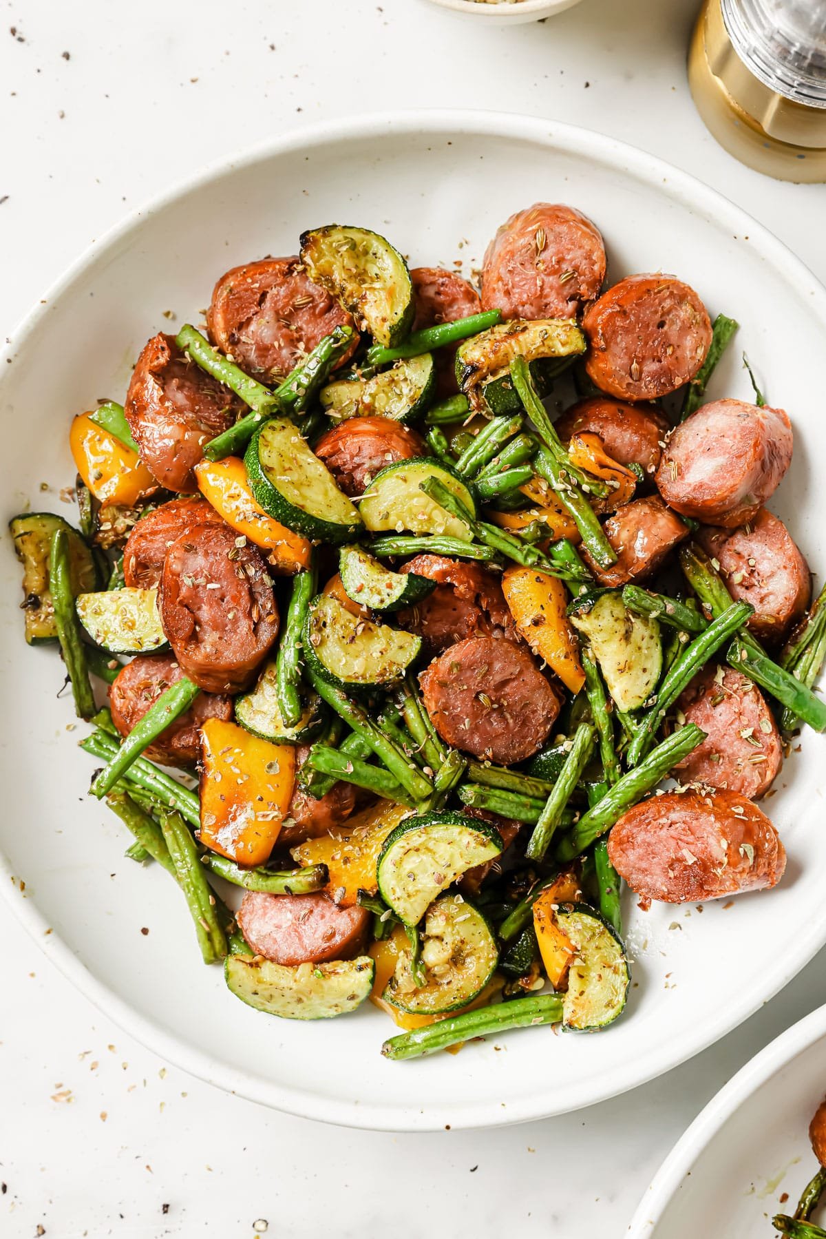 Air Fryer Sausage with Vegetables - The Whole Cook