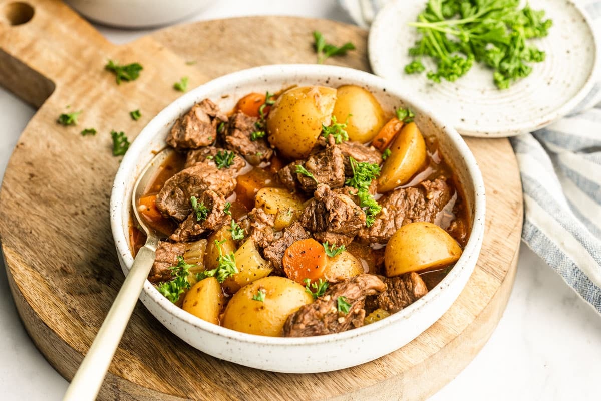 Instant Pot Beef Stew - The Whole Cook