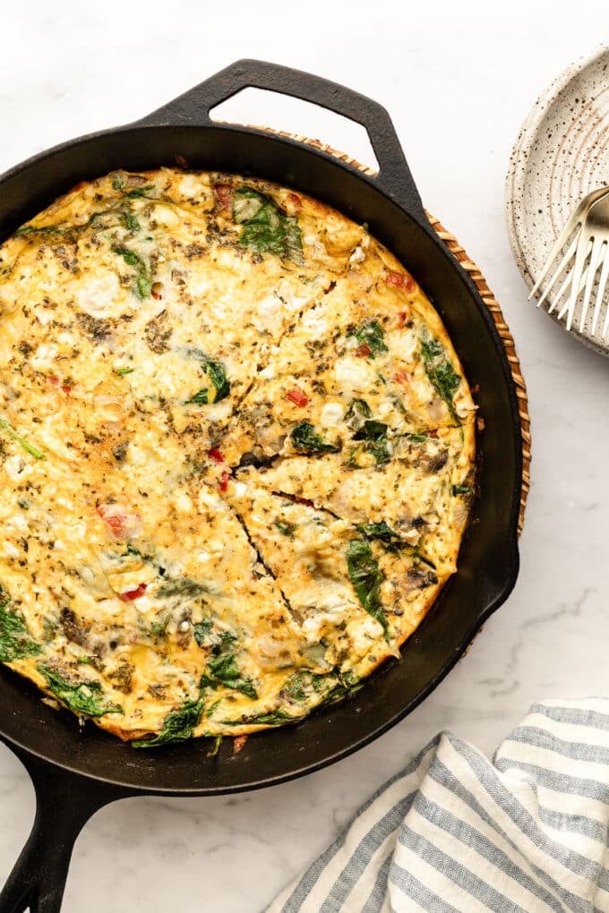 Vegetable Frittata - The Whole Cook