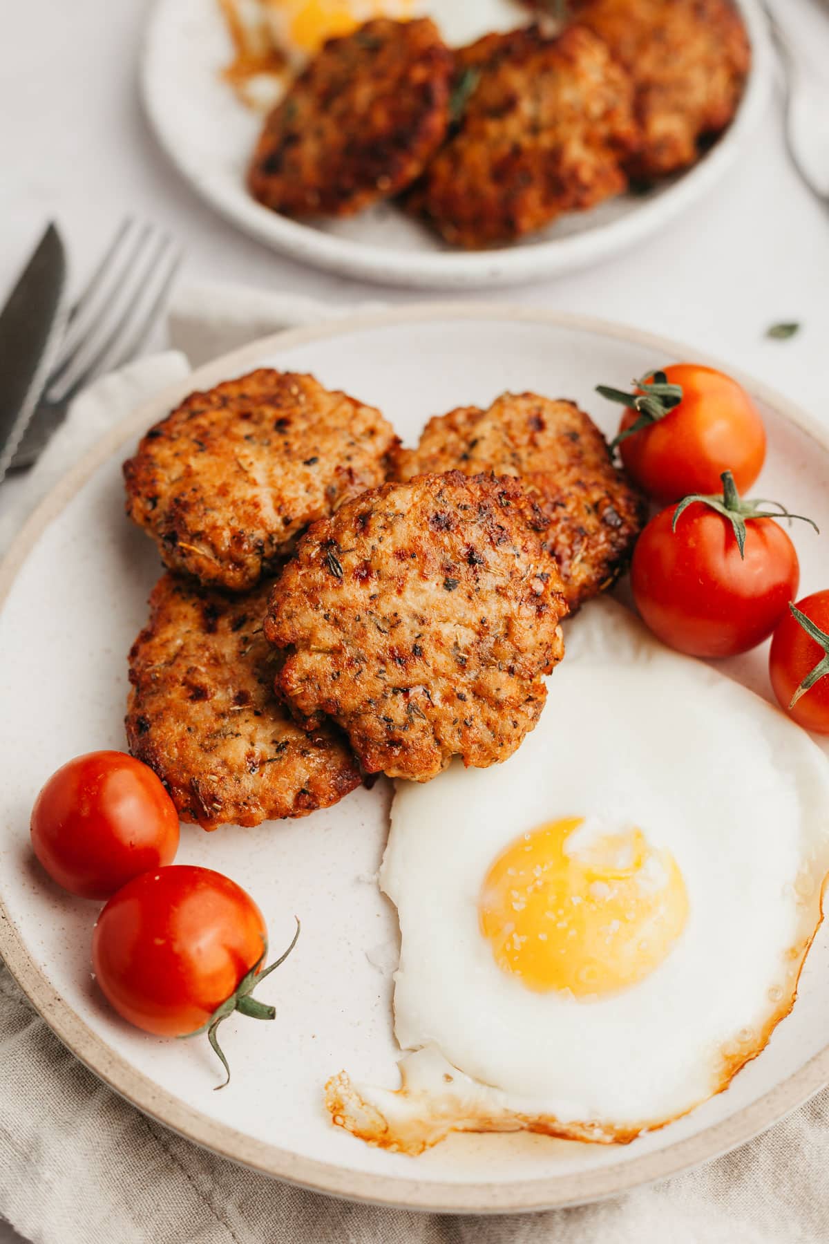 Air Fryer Turkey Breakfast Sausage The Whole Cook