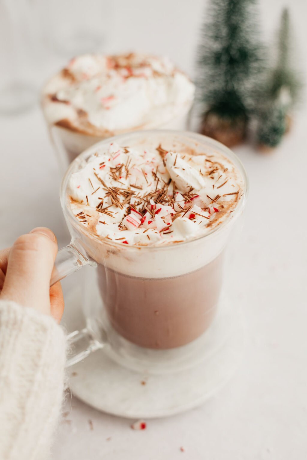 Homemade Peppermint Hot Chocolate The Whole Cook