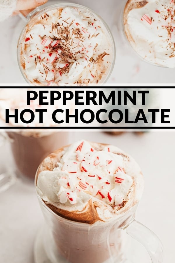 Homemade Peppermint Hot Chocolate The Whole Cook