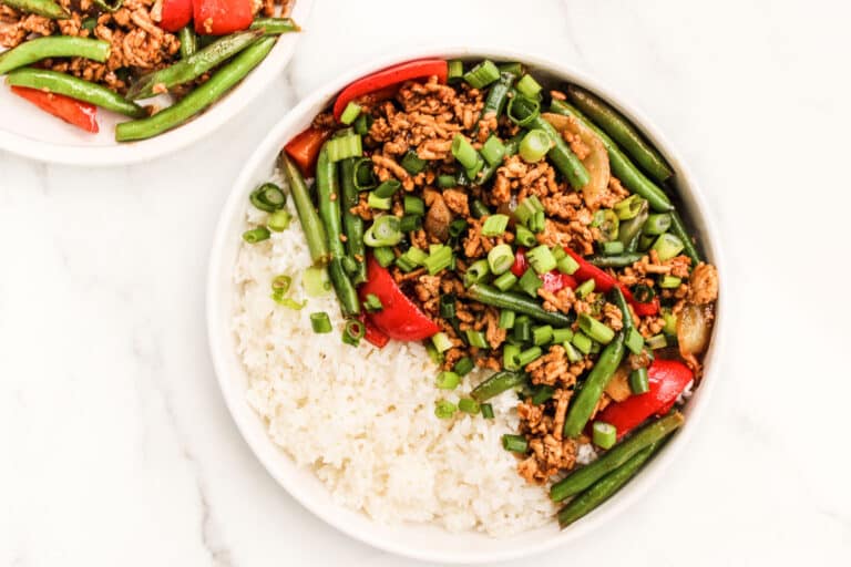 Ground Chicken and Green Bean Stir Fry The Whole Cook