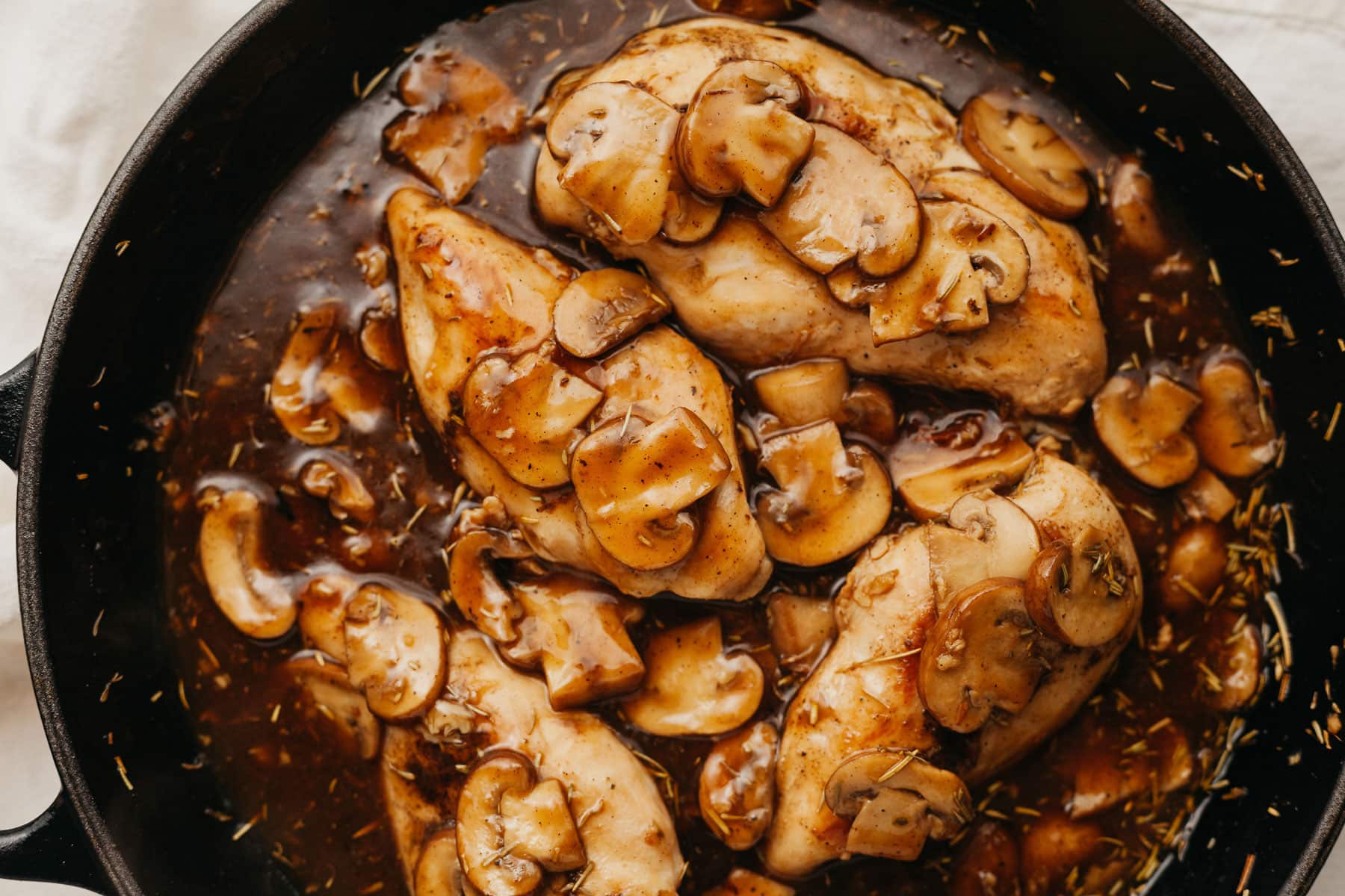 Healthy Chicken Marsala - The Whole Cook