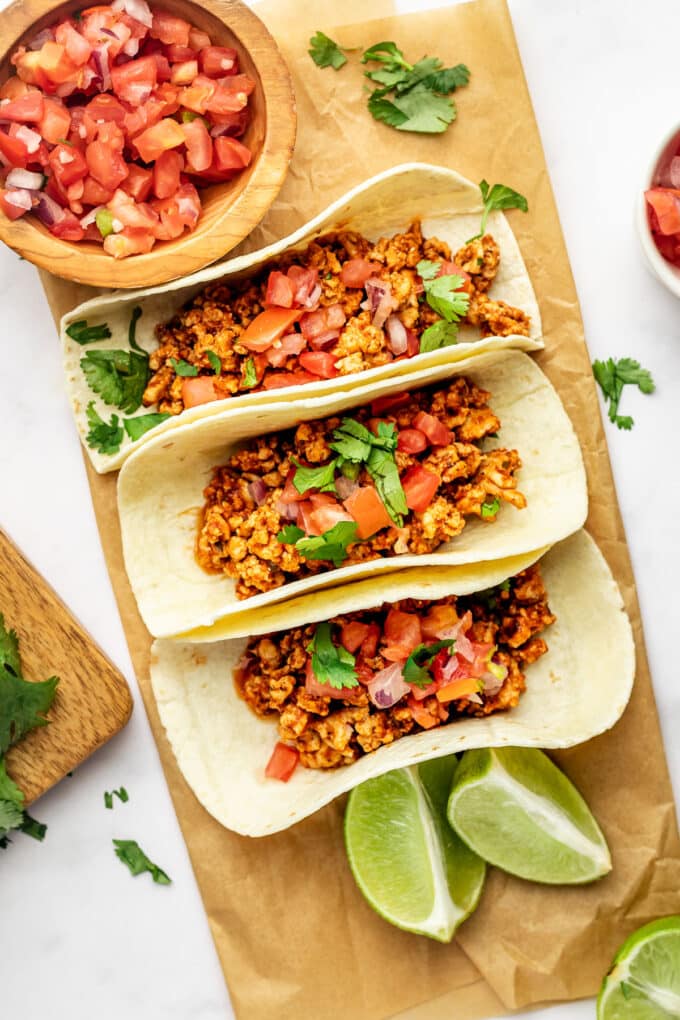 Ground Chicken Taco Meat The Whole Cook
