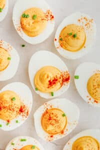 Easy Deviled Eggs with Paprika