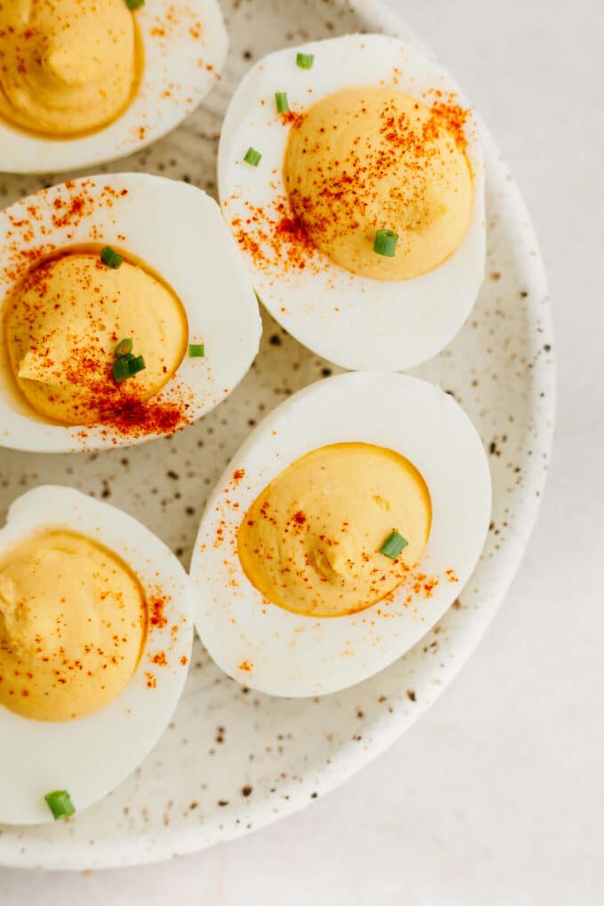 Easy Deviled Eggs with Paprika The Whole Cook