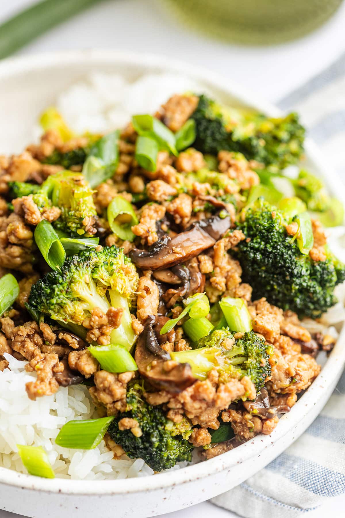 Ground Chicken Stir Fry