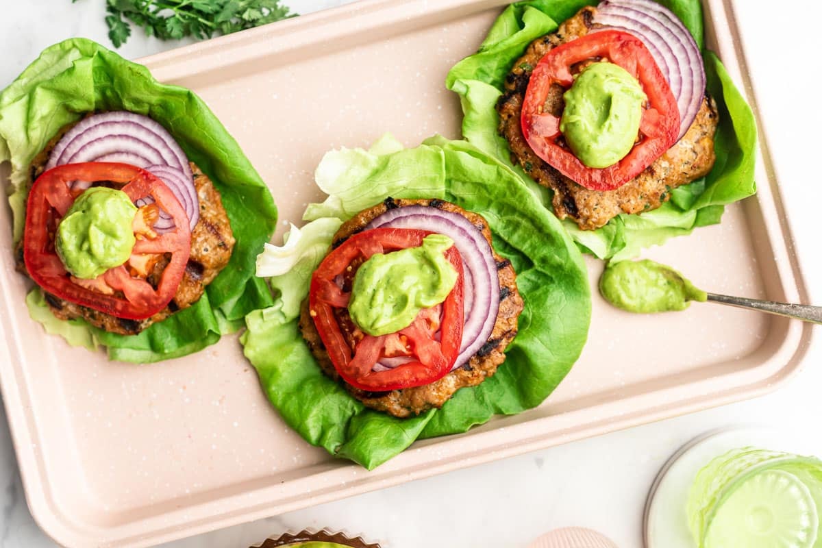 Healthy Grilled Turkey Burgers The Whole Cook