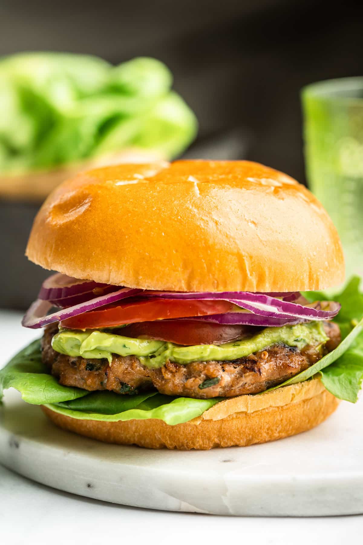 Juicy Grilled Turkey Burgers