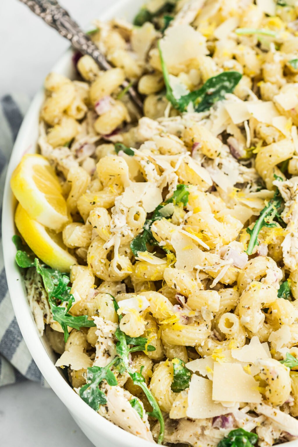 Lemon Pasta Salad - The Whole Cook