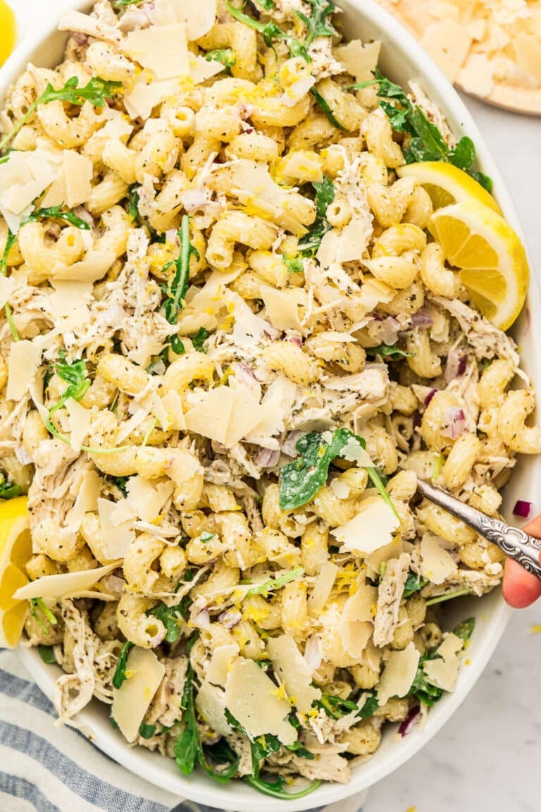 Lemon Pasta Salad - The Whole Cook