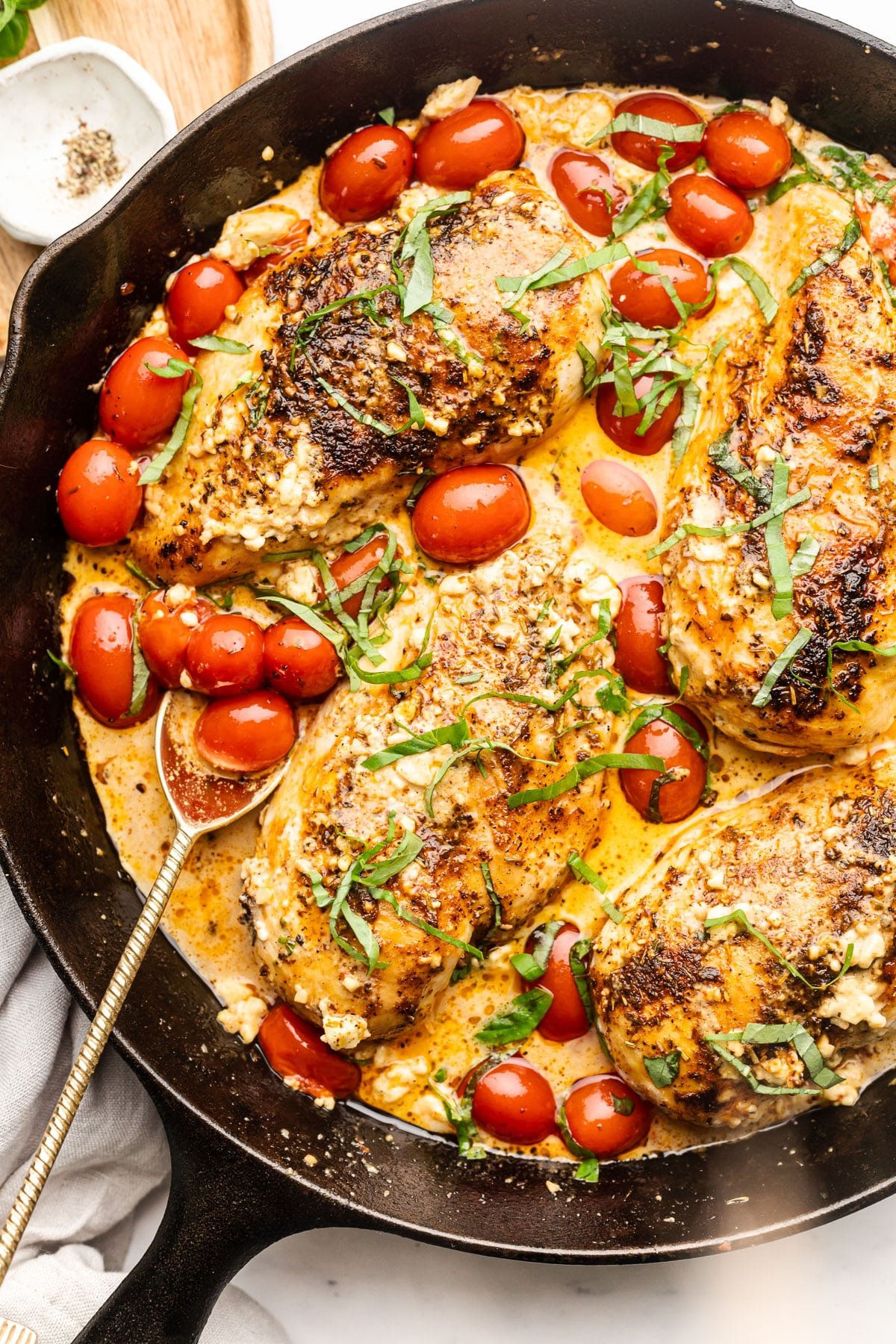 Baked Feta Chicken - The Whole Cook
