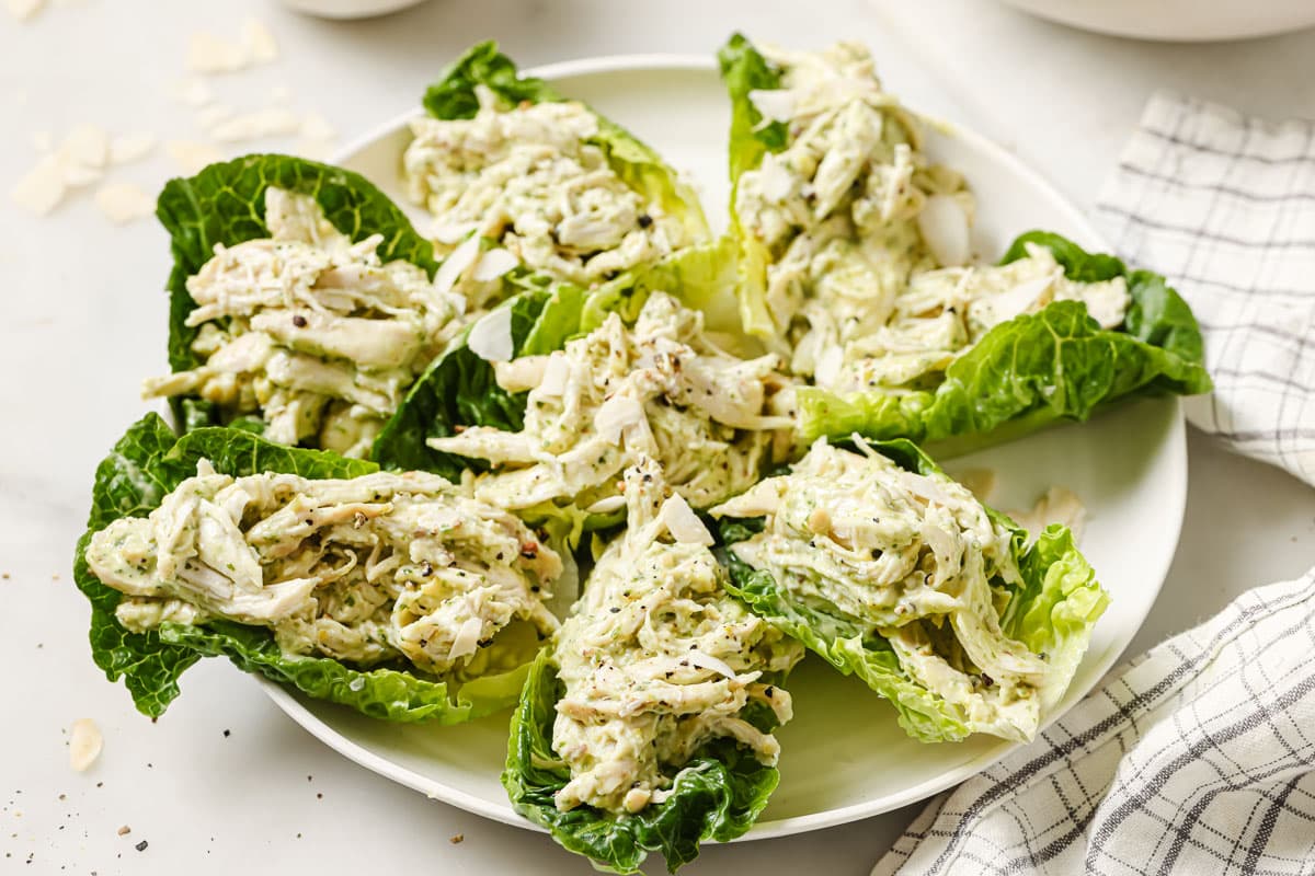 Easy Pesto Chicken Salad The Whole Cook