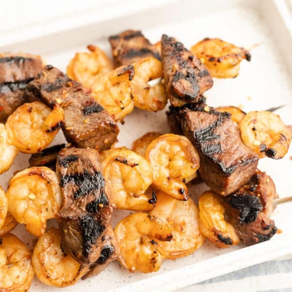 Grilled Steak and Shrimp Kabobs The Whole Cook