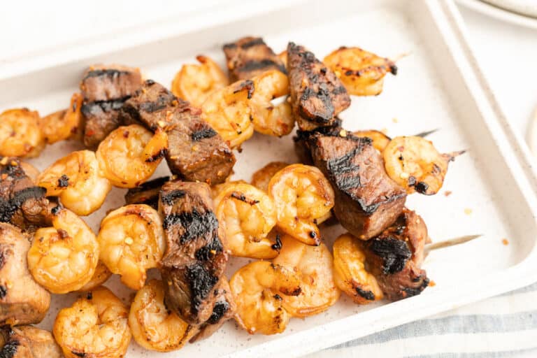 Grilled Steak and Shrimp Kabobs The Whole Cook