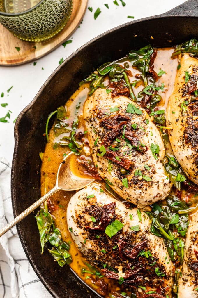 SunDried Tomato Lemon Chicken The Whole Cook