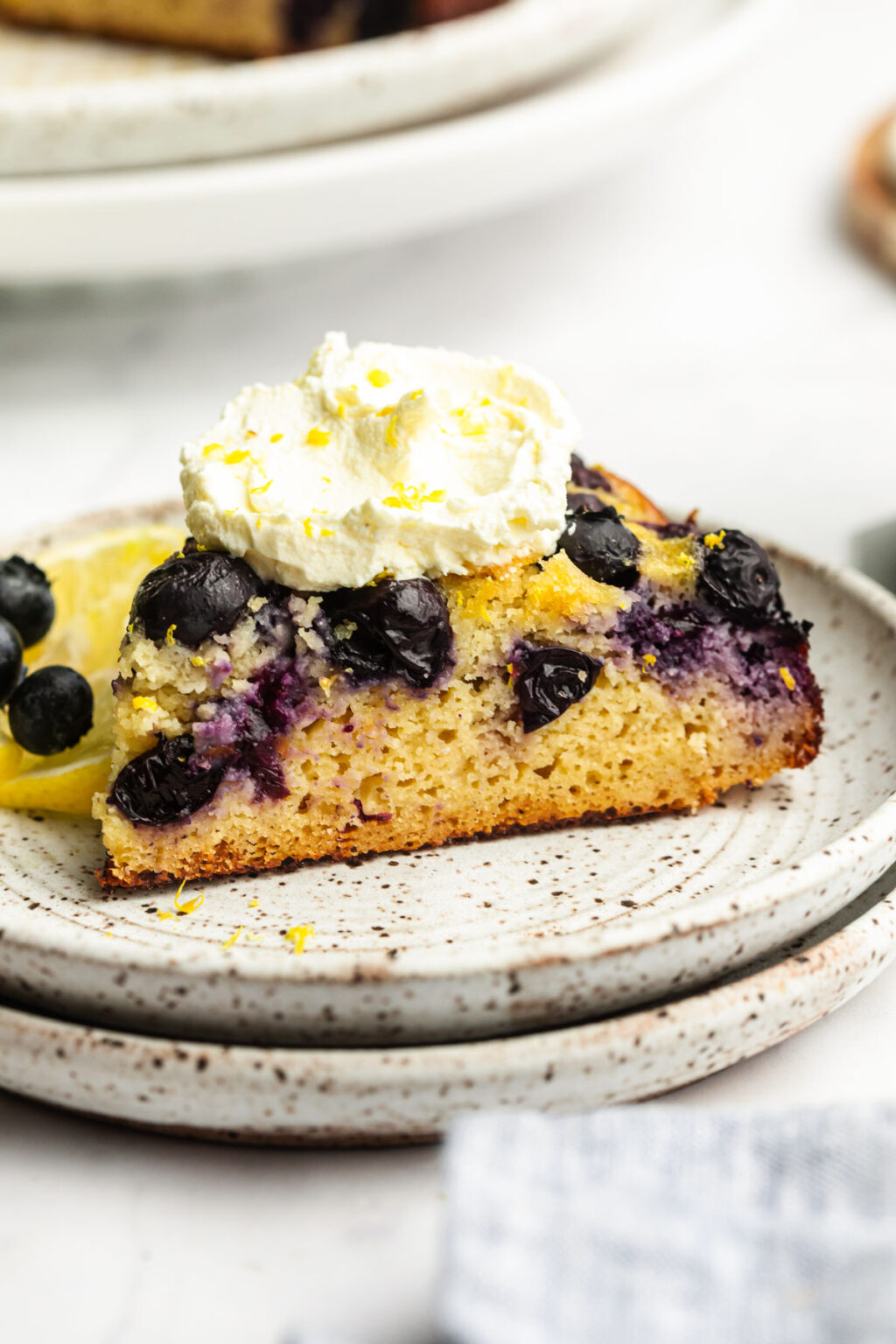 Flourless Lemon Blueberry Almond Cake The Whole Cook