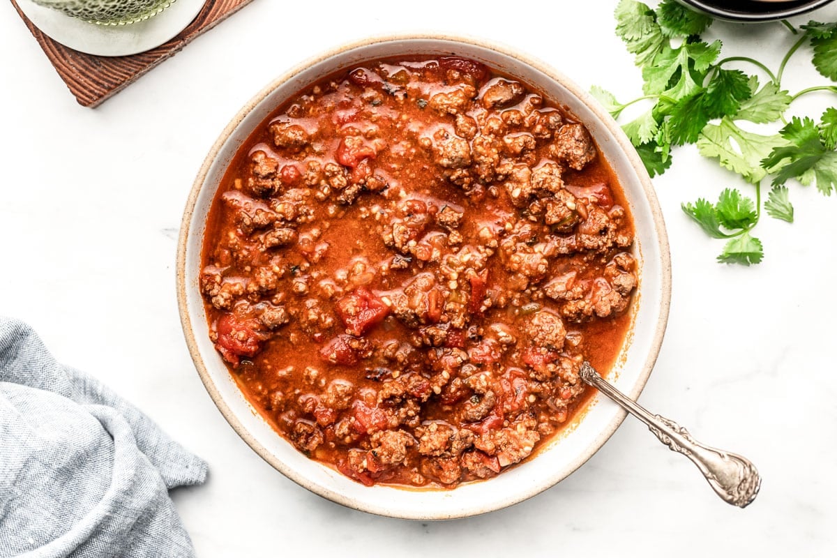 Easy Crock Pot Chili Recipe - Spend With Pennies