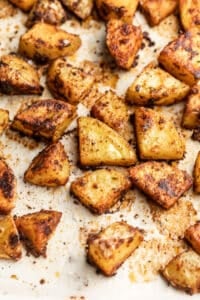 Easy Seasoned Oven Roasted Potatoes