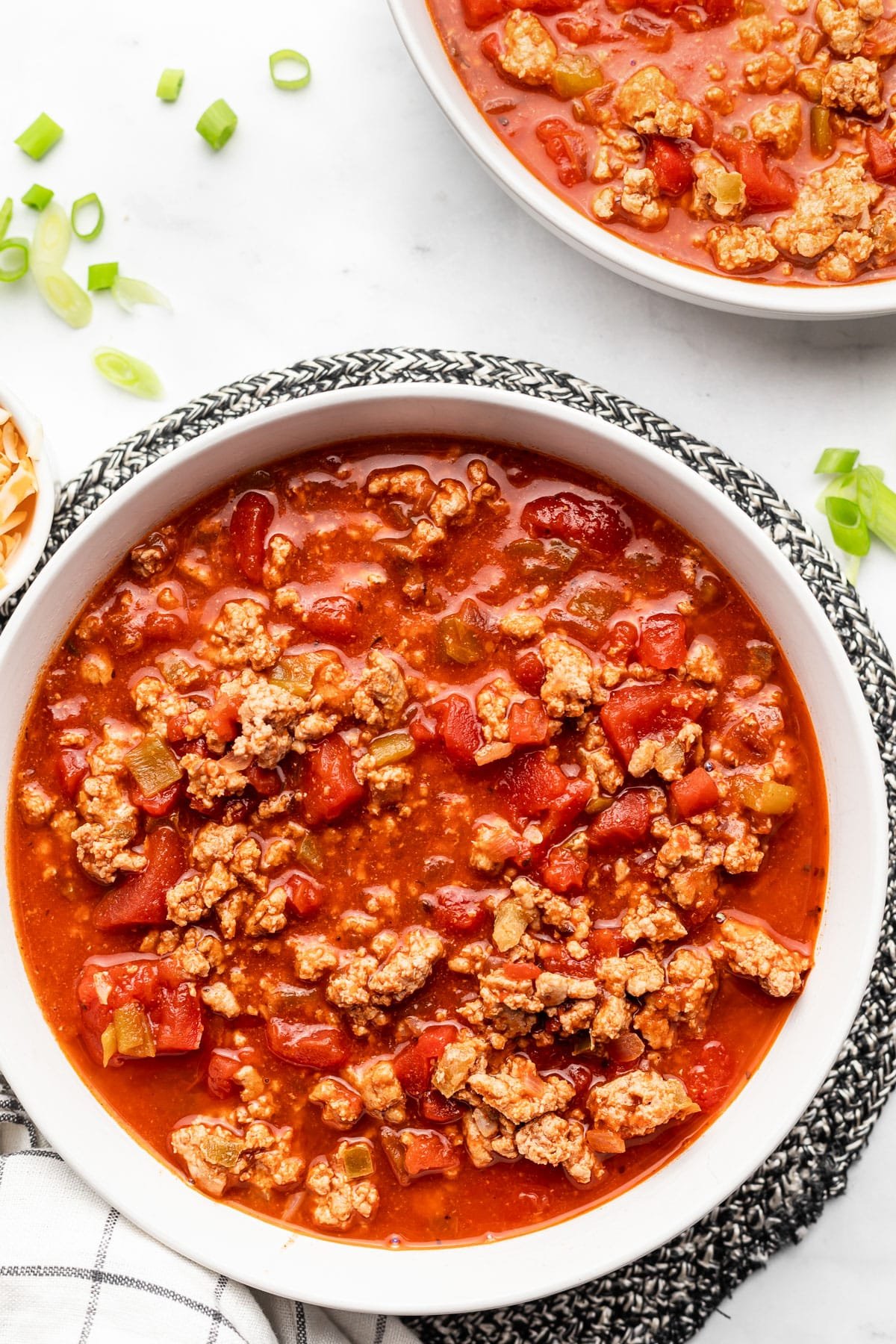 The Best No Bean Low Carb Turkey Chili - The Whole Cook
