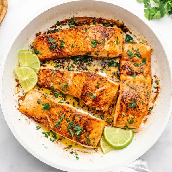 Easy Pan Seared Chipotle Lime Salmon - The Whole Cook