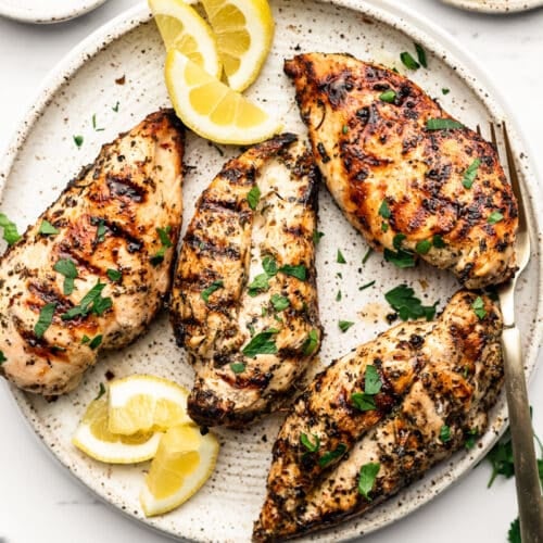 Lemon Herb Marinated Grilled Chicken - The Whole Cook