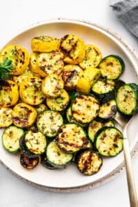 Grilled Zucchini and Squash
