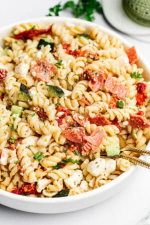 Make Ahead Italian Pasta Salad - The Whole Cook