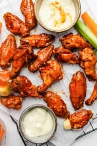 Baked Buffalo Chicken Wings