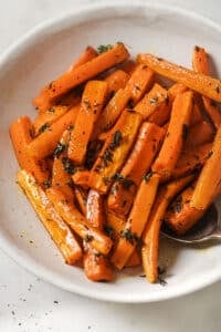 Lemon Thyme Roasted Carrots