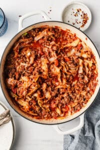Unstuffed Cabbage Skillet
