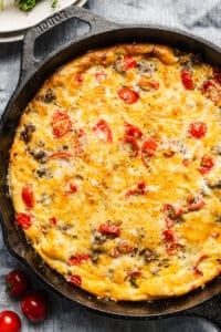 Cheeseburger Frittata