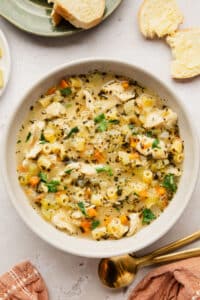 Creamy Chicken Noodle Soup