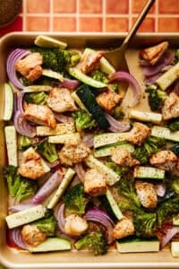 Easy Baked Chicken and Vegetables